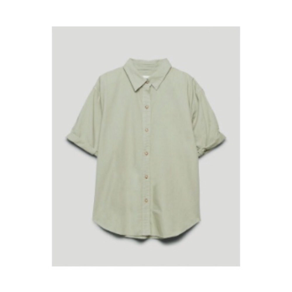 Denim Forum Jane Shirt - Silent Storm Green